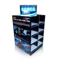 Stylish Pallet Display with 8 Cases, Cardboard Floor Display Stand